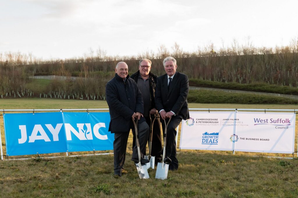 Ground-breaking at EpiCentre on Haverhill Research Park