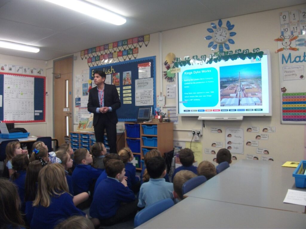 Paul Fitzjohn, plant manager at Forterra's Kings Dyke Brickworks in Whittlesey