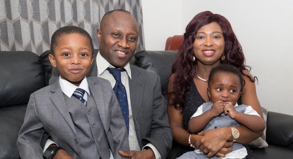 Family use help to buy scheme to purchase new home