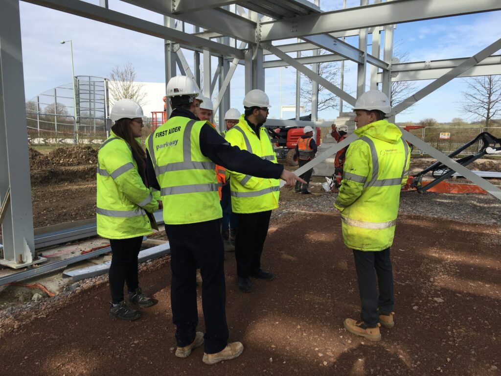 Richard Jackson trainees at Jaynic's EpiCentre building