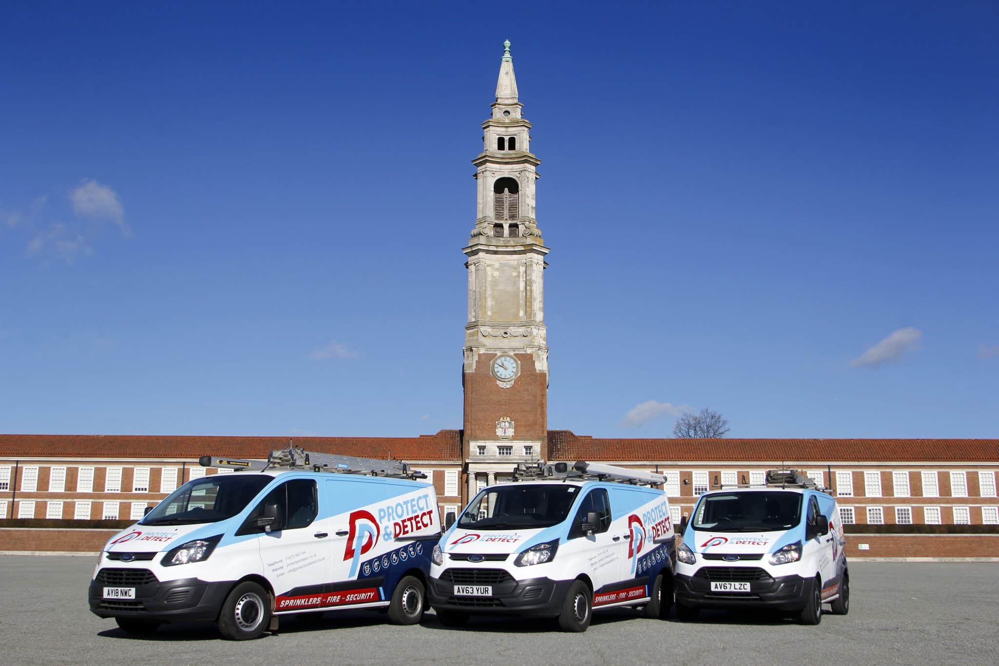 Protect & Detect vans in Suffolk