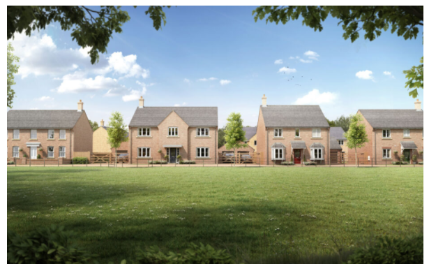 New Larkfleet Homes properties in Thorney, Peterborough