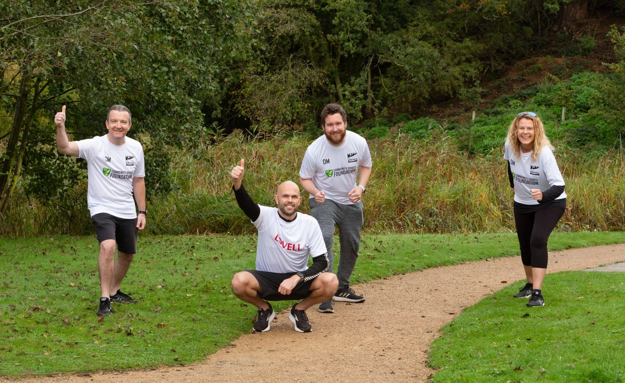 Lovell staff on charity run in Norwich