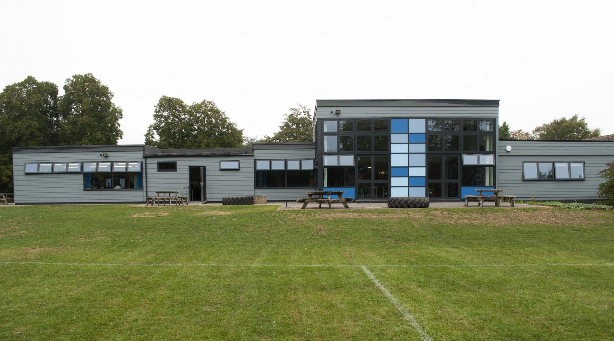 The enw-look Bildeston Primary School in Suffolk