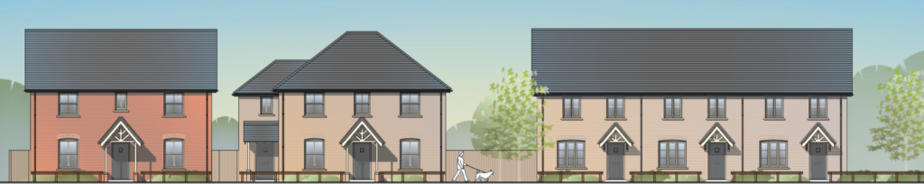 Plans for the affordable housing in Witchford lovell homes clarion housing group