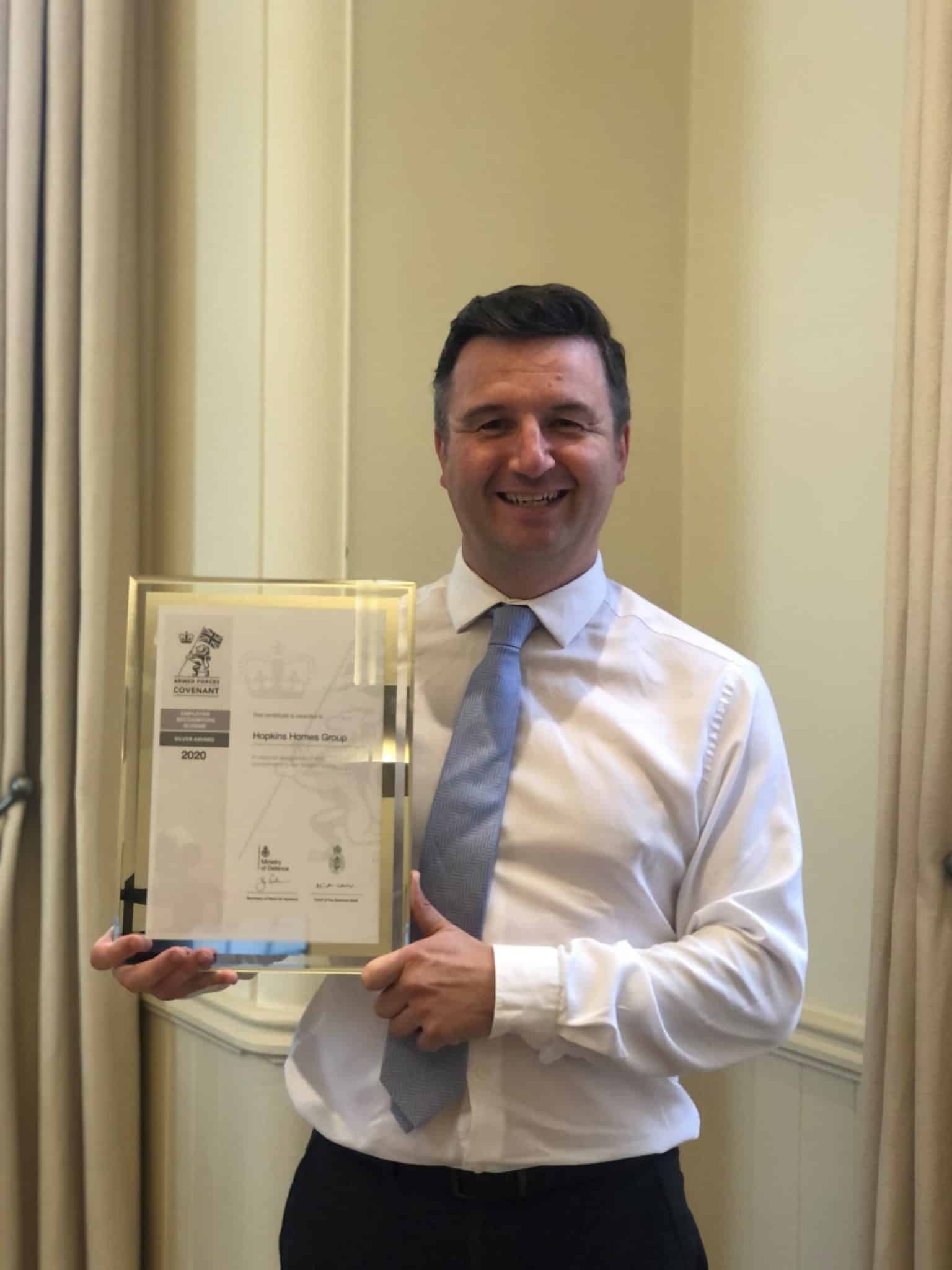 Lee Barnard, group managing director of Hopkins Homes