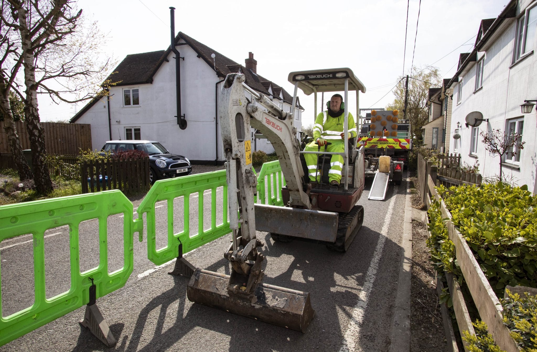 Work begins on the County Broadband infrastructure 
