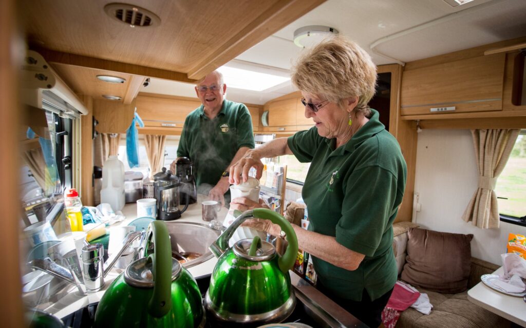 Rural coffee caravan