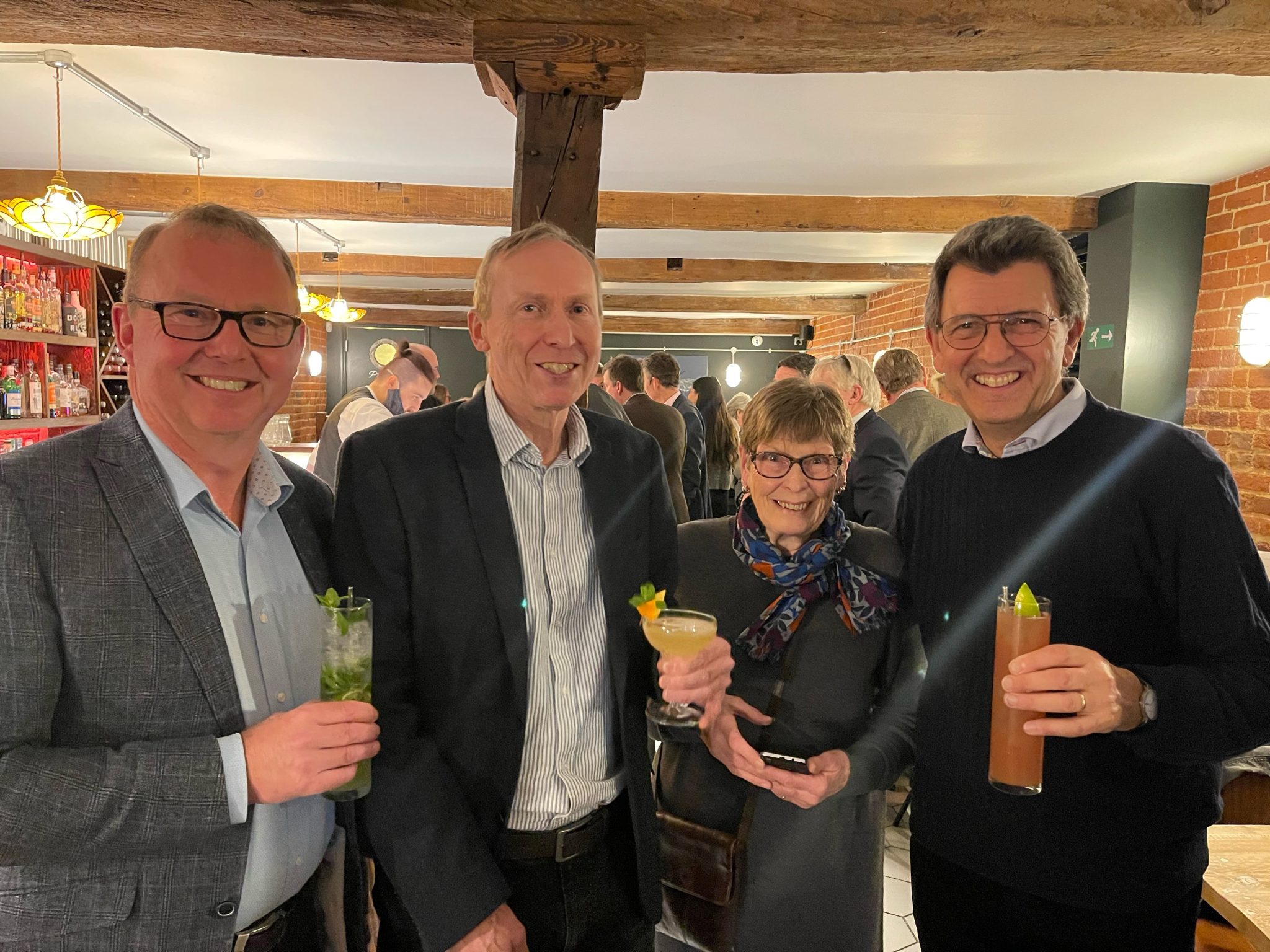 Shaun Soanes, Hugh Bunbury, Maggie Andrews and Nick Jacobs