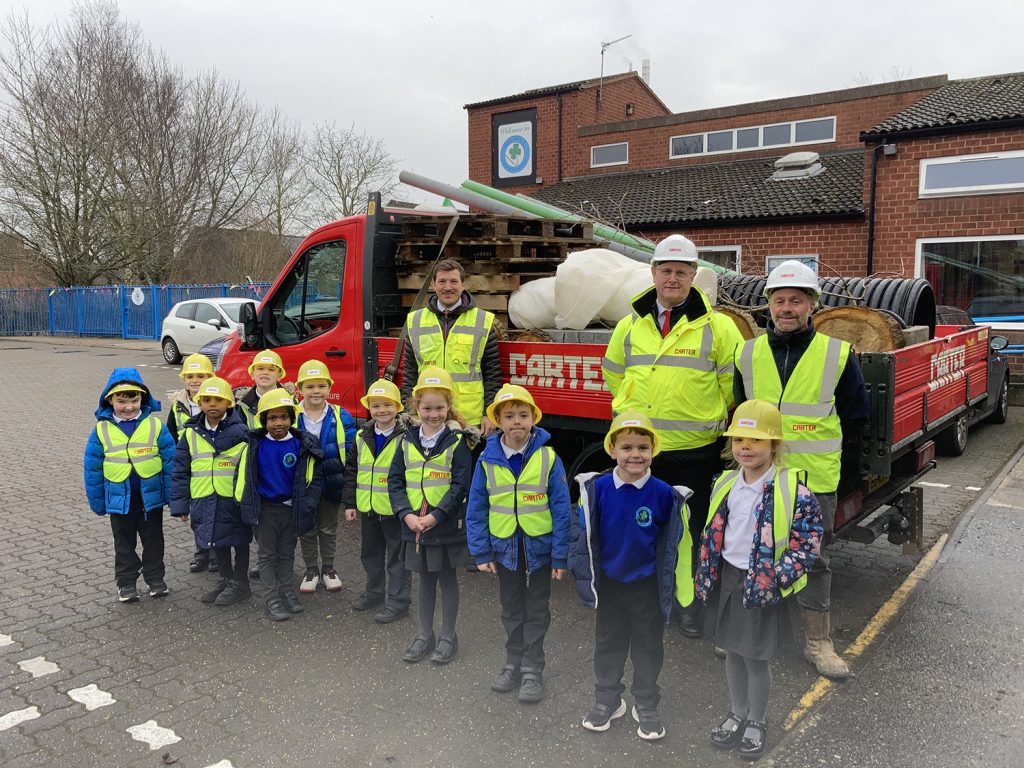 Norwich primary school brings recycled materials to life Construction