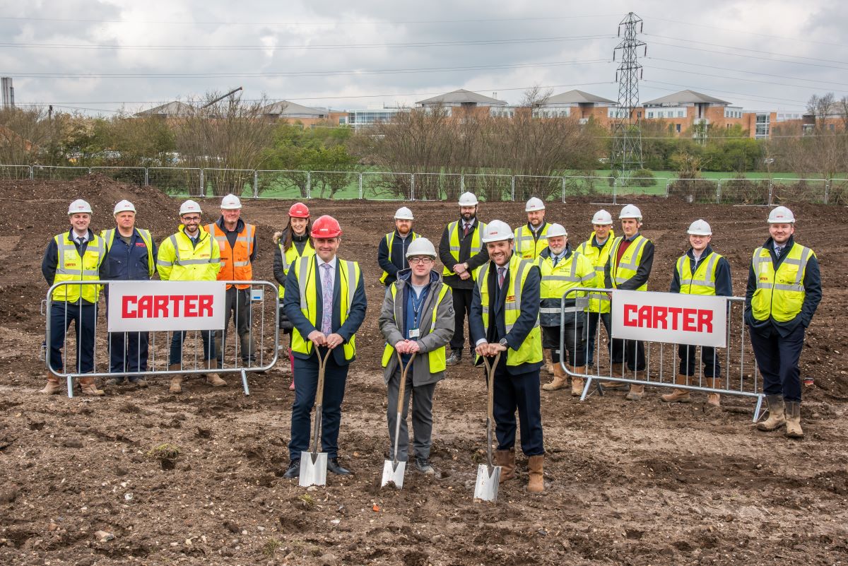 Work underway on new primary school for Cringleford - Construction Anglia