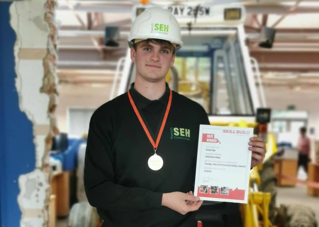 Ipswich apprentice qualifies for national construction competition