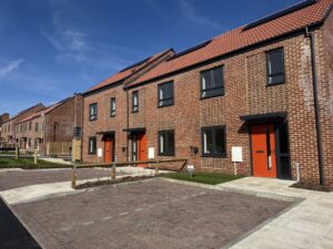 The new homes built by Handford Homes and Gipping Construction