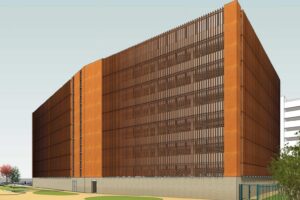 An artist's impression of the new Portman Road car park